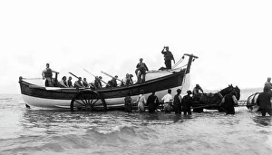 Hayle Prints: Hayle Lifeboat early 1900s