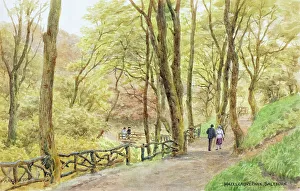 Saltburn Prints: Hazelgrove Park, Saltburn-by-the-Sea, North Yorkshire