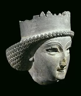 Achaemenids Collection: Head of Achaemenid Prince. 5th C. BC - 4th C. BC