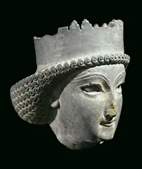 Proc Prints: Head of Achaemenid Prince. 5th C. BC - 4th C. BC
