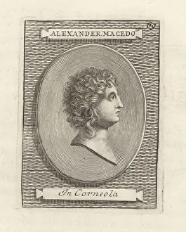 Ridolfino Venuti Prints: Head of Alexander the Great, king of Macedon, 356-323 BC