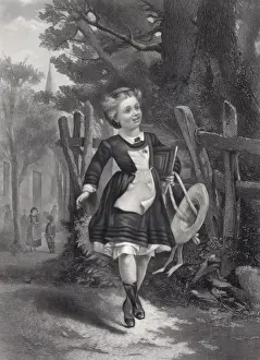 School Girl Prints: Head of the class dedicated to the schools of the United Sta