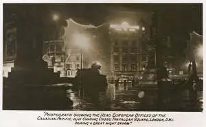 Storm Prints: Head European Offices - Canadian Pacific, Trafalgar Square