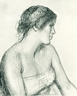 Thoughtfully Prints: Head Of A Girl