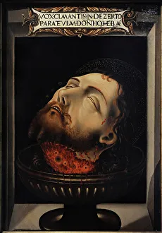 Head of Saint John the Baptist, c1496, by Marco Palmezzano