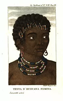 Second Collection: Head of a San (Housouana) woman of South Africa