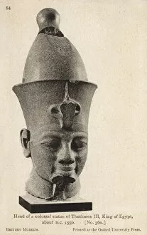 Amenhotep Gallery: Head of a statue of Pharao Amenhotep III