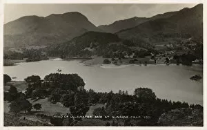 Ullswater Collection: Head of Ullswater and St. Sundays Crag