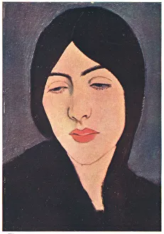 Mcintyre Prints: Head of a Woman