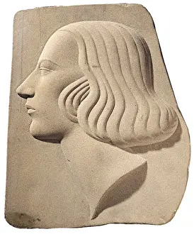 Head of a Woman in Profile