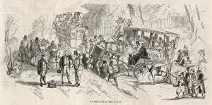 Heading to Epsom Downs for the Derby, 1860