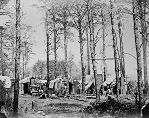 Head Quarters Prints: Headquarters Army of Potomac - Brandy Station, April 1864 -