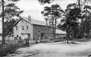 Headquarters of the Royal Flying Corps at Farnborough