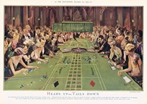 Roulette Gallery: Heads Up- Tails Down by Howard K. Elcock