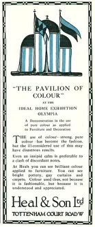 Heal and Son Advertisement