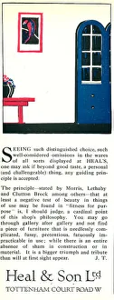 Heal and Son Advertisement