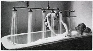 Spray Prints: Healing Methods - Underwater Massage 1921