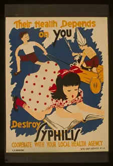 Destroy Prints: Their health depends on you Destroy syphilis