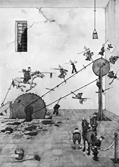 Images Dated 14th December 2010: Heath Robinson - Lancing-Wheel