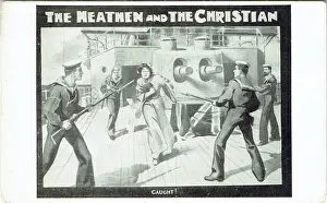 The Heathen and the Christian by Fred Maxwell