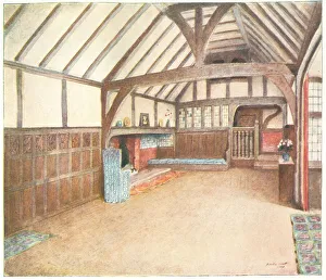 Heather Prints: Heather Cottage, Hall