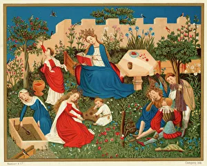 Depicted Prints: HEAVEN AS A GARDEN