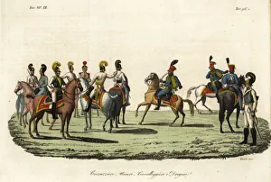 Heavy cavalry of the Imperial Army, 19th century