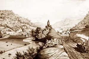Hebden Prints: Hebden bridge railway station