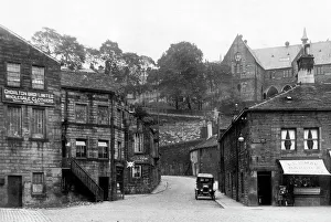 Hebden Prints: Hebden Bridge -The Square
