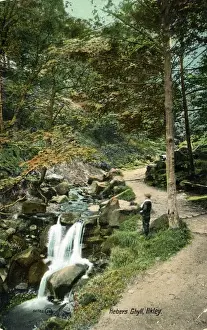Ilkley Prints: Hebers Ghyll, Ilkley, Yorkshire