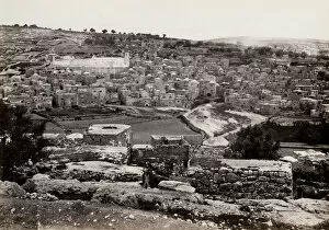 Past Gallery: Hebron, with mosque covering the cave of Macpelah