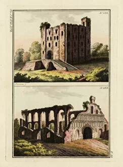 Priory Collection: Hedingham Castle and St Botolphs Priory