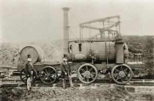 Wylam Prints: Hedley colliery locomotive: Wylam