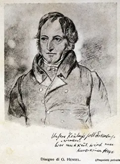 Georg Prints: Hegel, Georg Wilhelm Friedrich (1770-1831). German