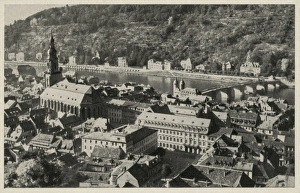 Images Dated 24th March 2016: Heidelberg, Germany - view over city