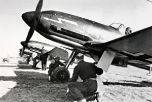 Heinkel Prints: Heinkel He 100D -this line up photo was used to hoodwin