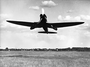 Heinkel Prints: Heinkel He70A D-3 shortly after take-off