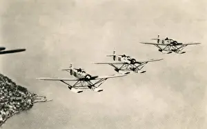 Heinkel Prints: Heinkel HE8 reconnaissance floatplanes, Danish Navy