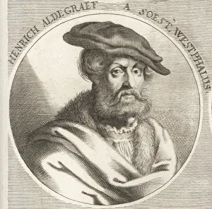 Goldsmith Prints: Heinrich Aldegrever, German painter and engraver, c.1502-1561