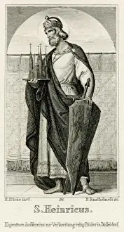 1002 Prints: Heinrich Ii / Hre / Mucke