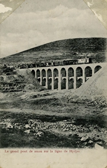 Amman Gallery: Hejaz Railway, bridge at Amman, Jordan