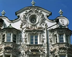 1730 Collection: Helblinghaus. Innsbruck. Austria