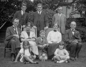 Helen Grace Culverwell Marsh Lambert and her family - circa 1924