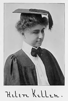 Student Prints: Helen keller as a Student