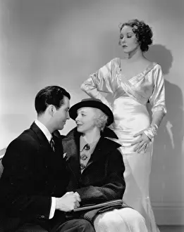 Helen Twelvetrees (with Virginia Bruce) in an evening gown