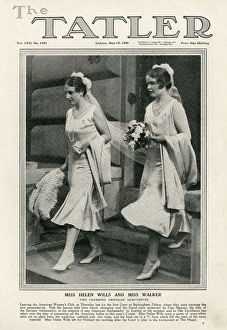 Americans Gallery: Helen Wills as a debutante