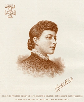 Images Dated 29th December 2015: Helena Augusta Victoria - Princess of Schleswig-Holstein