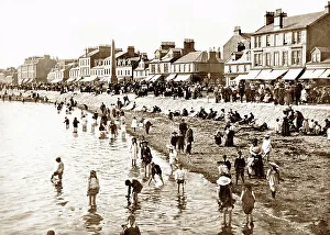 Helensburgh Prints: Helensburgh beach, Scotland, Victorian period