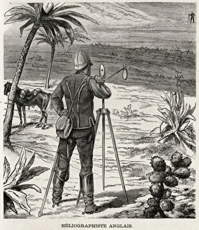 Boer Collection: Heliograph used by British army in Africa