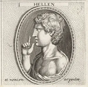 Zeus Prints: Hellen, progenitor of the Hellenes in Greek myth